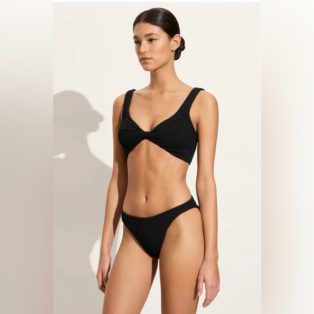HUNZA G  Juno Bikini - Black - Picture 2 of 5